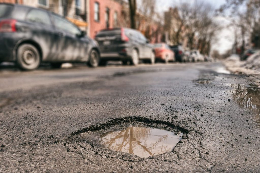 Preventing potholes